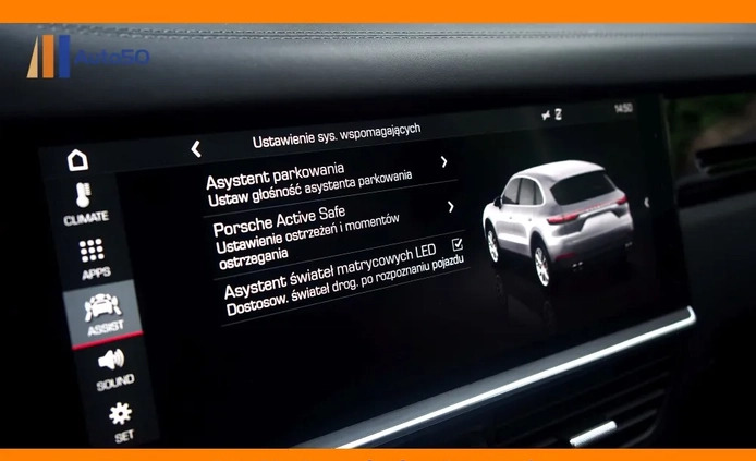 Porsche Cayenne cena 275555 przebieg: 177043, rok produkcji 2017 z Poznań małe 781